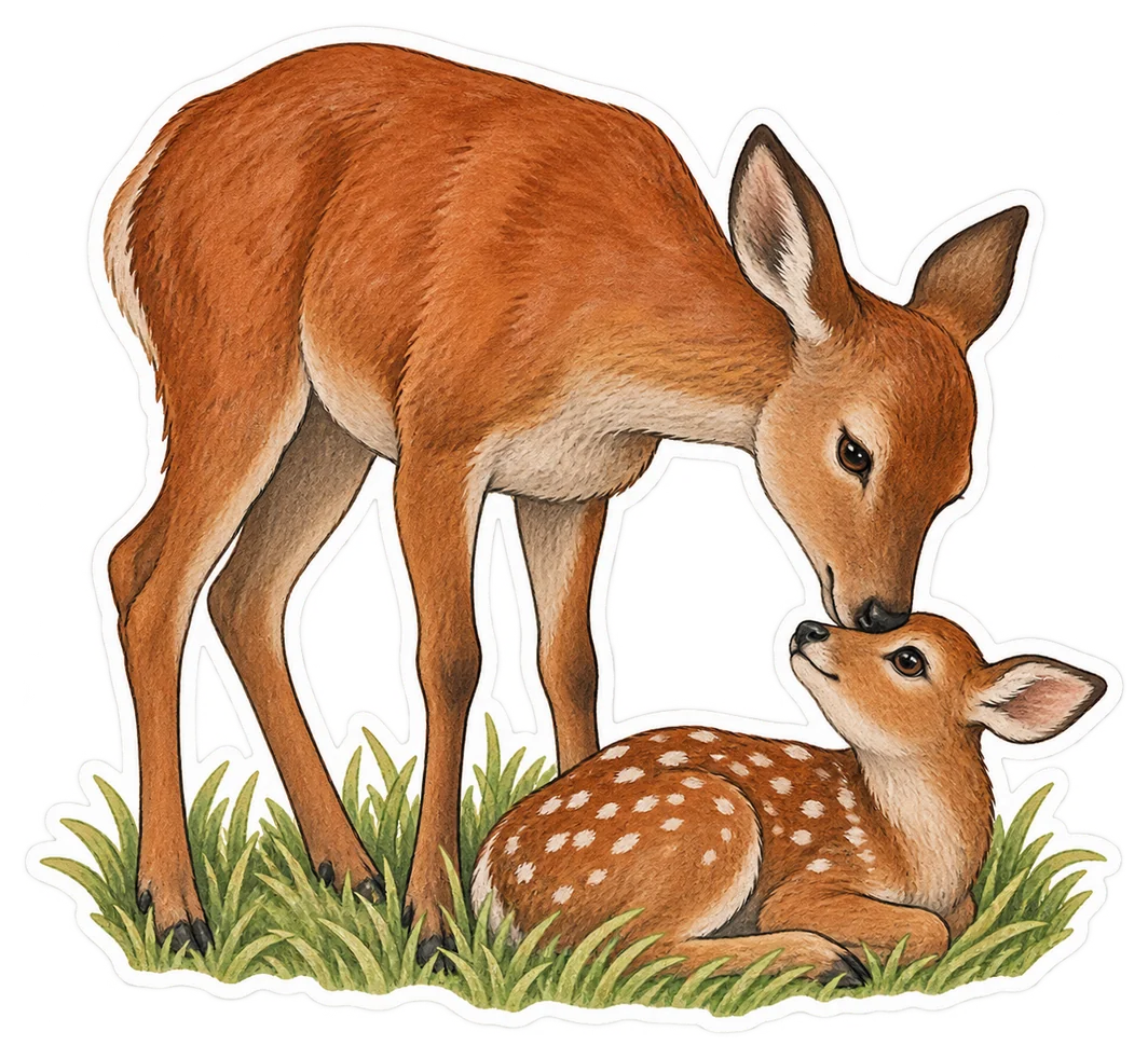 Une maman et son petit