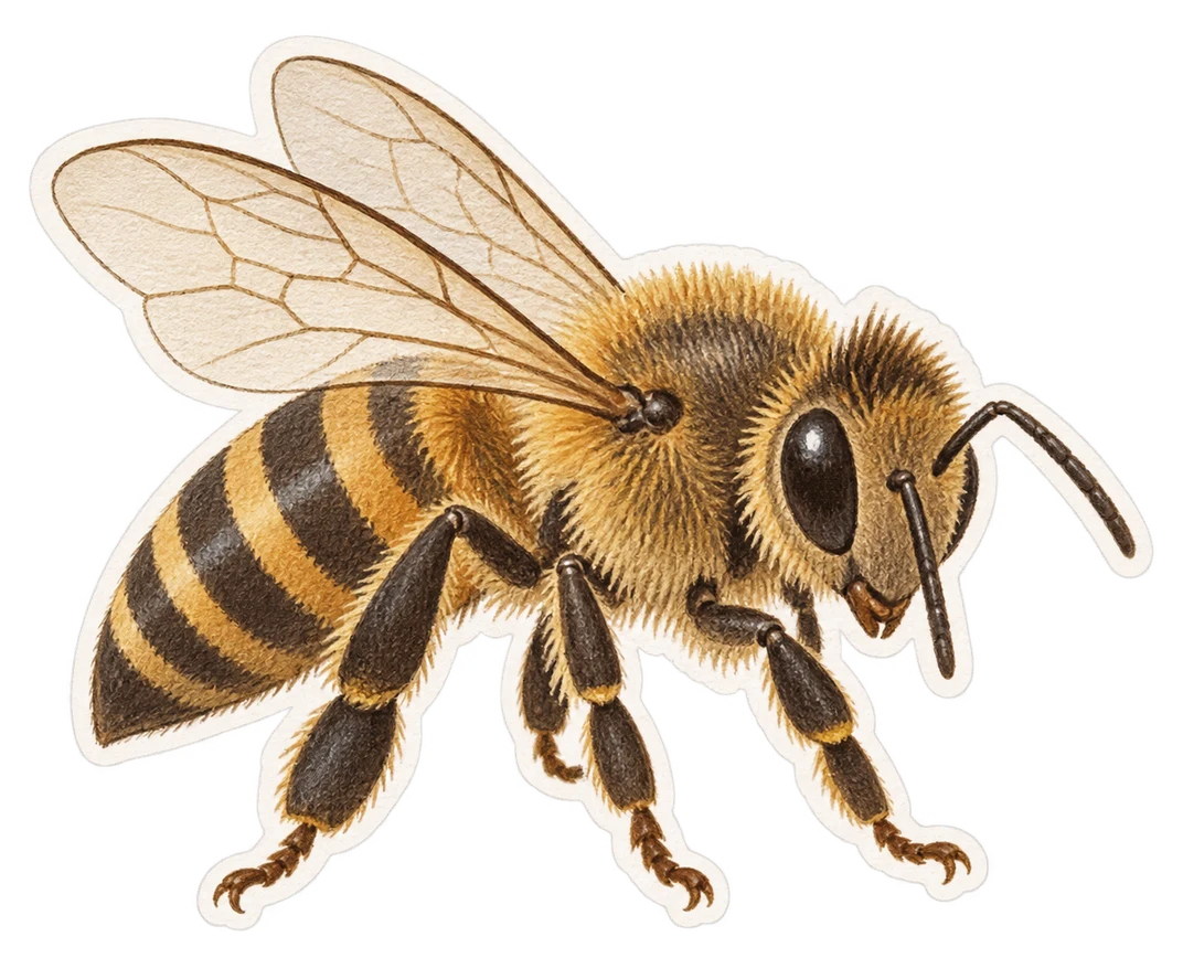 L'abeille asiatique (Apis cerana)