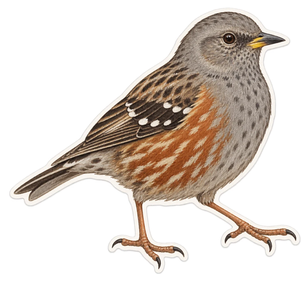 L'accenteur alpin (Prunella collaris)