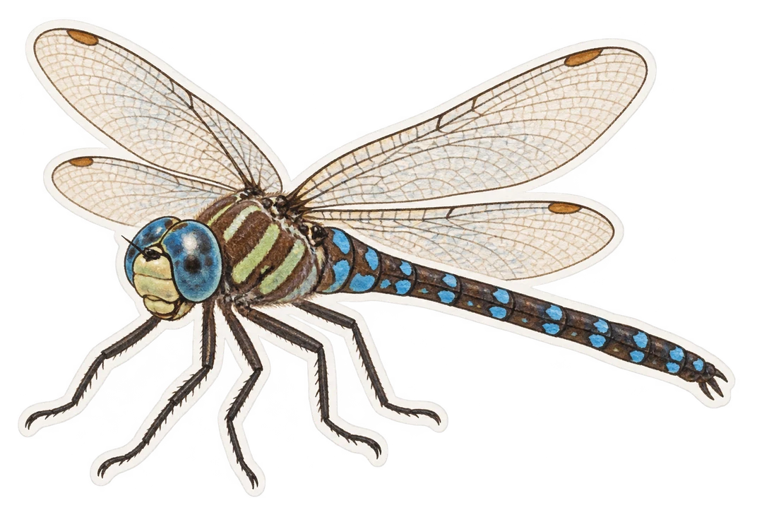 L’aeschne du Canada (Aeshna canadensis)