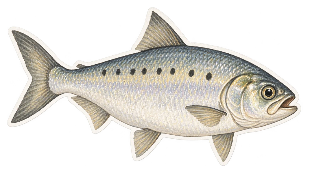 L'agone (Alosa agone)