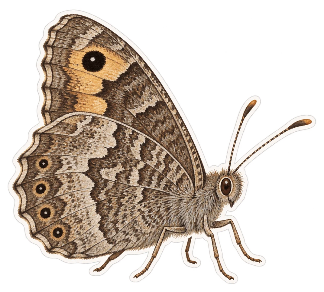 L'agreste (Hipparchia semele)