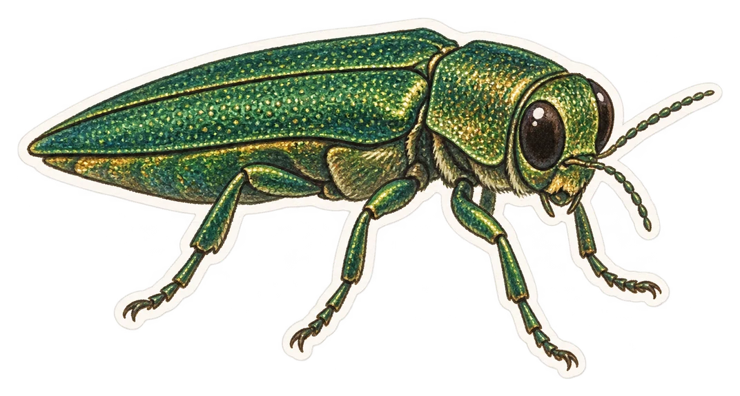 L’agrile du frêne (Agrilus planipennis)