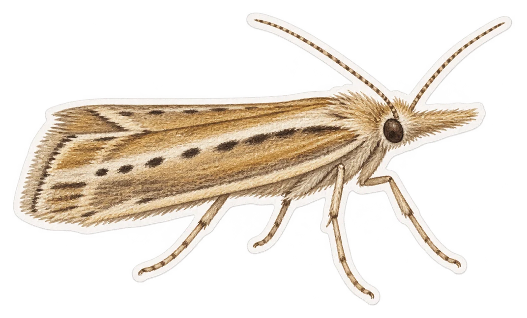 L'agriphila tristella (Agriphila tristella)