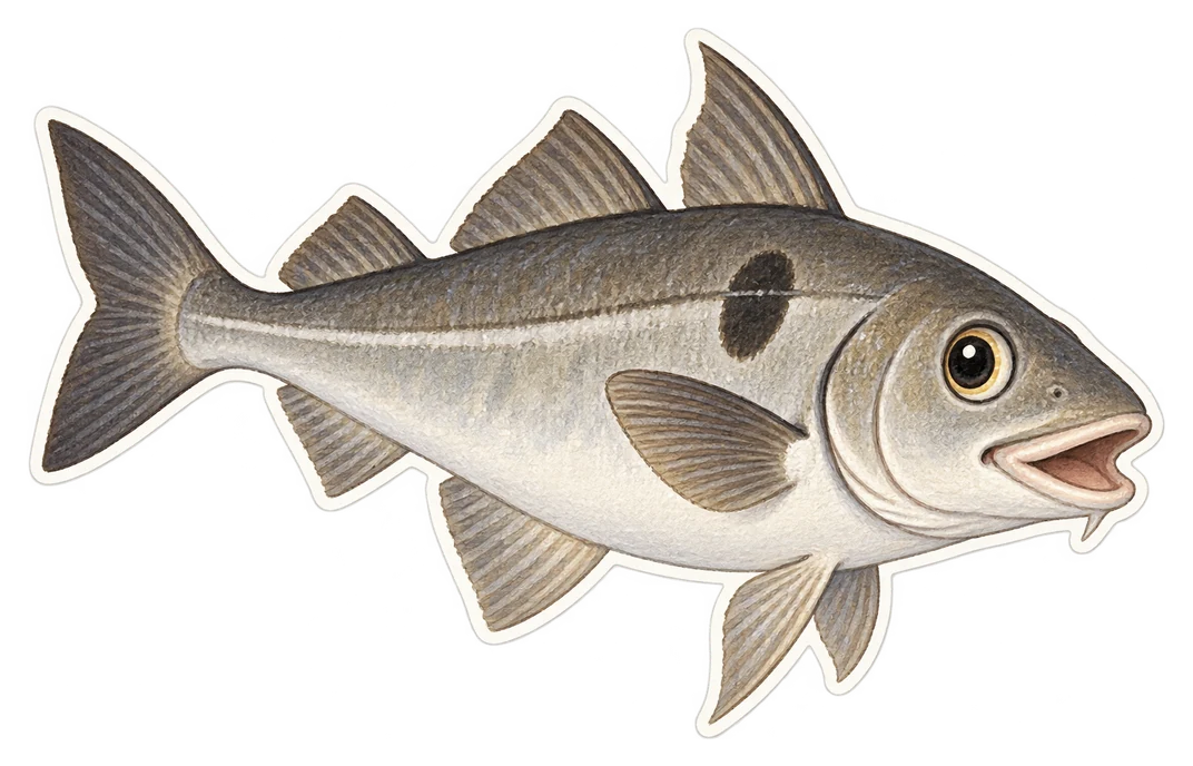 L'aiglefin (Melanogrammus aeglefinus)