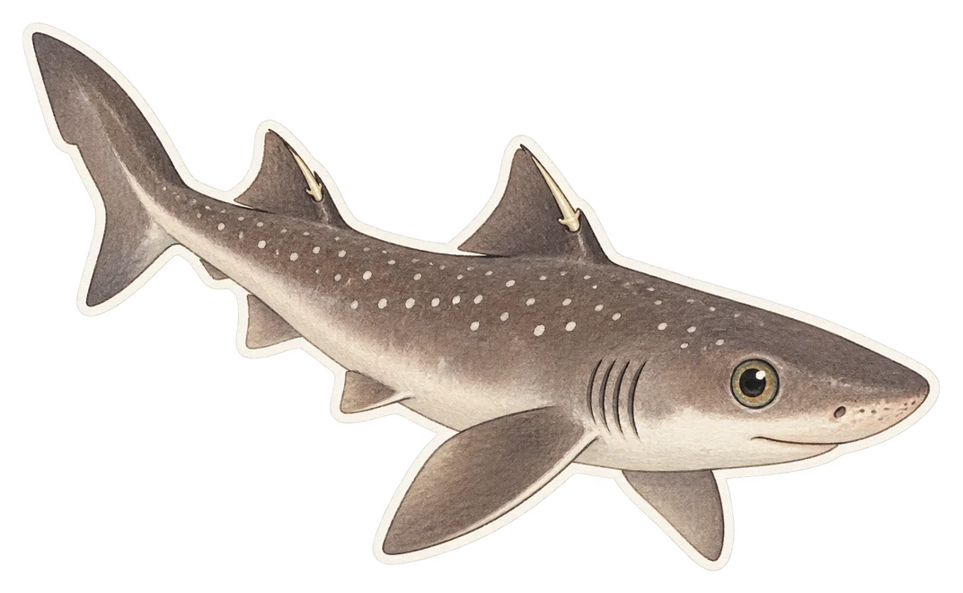 L'aiguillat commun (Squalus acanthias)