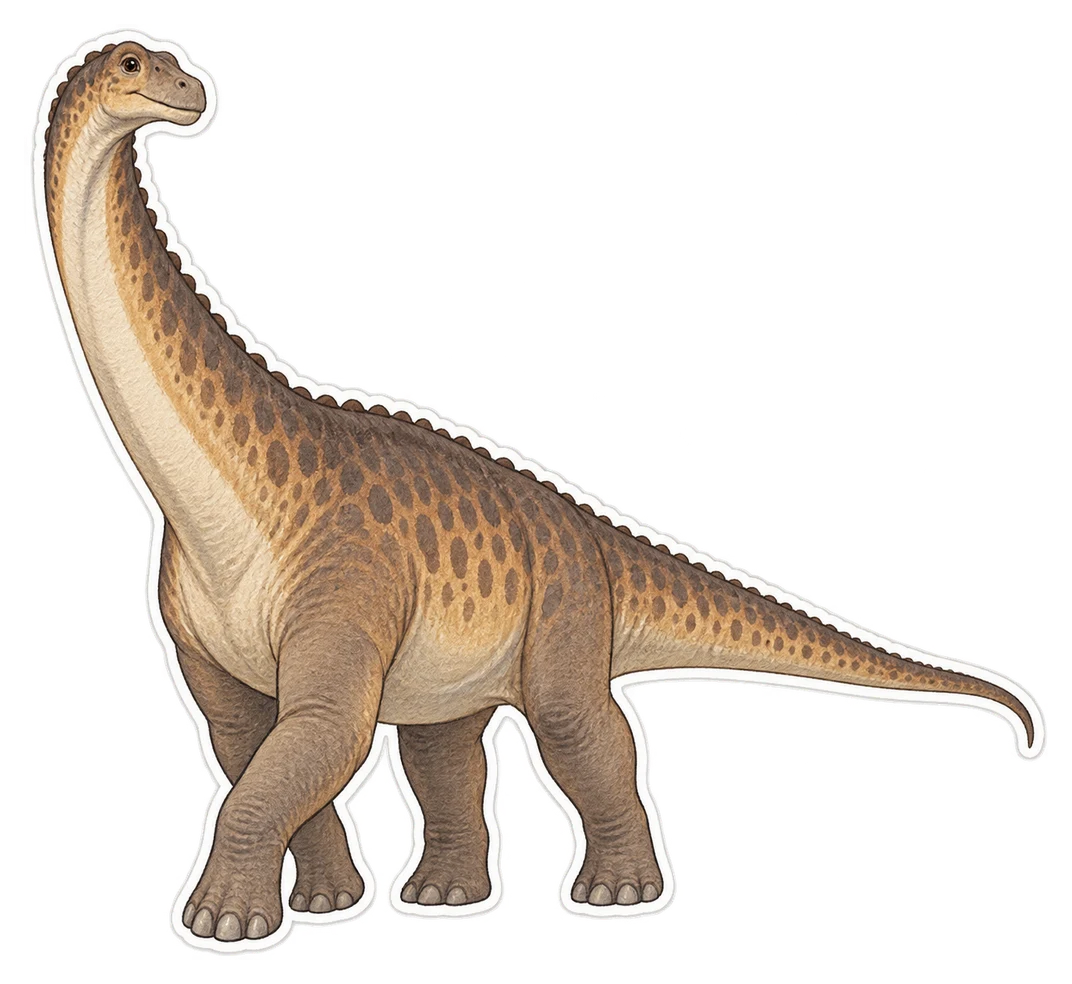 L’alamosaurus (Alamosaurus sanjuanensis)
