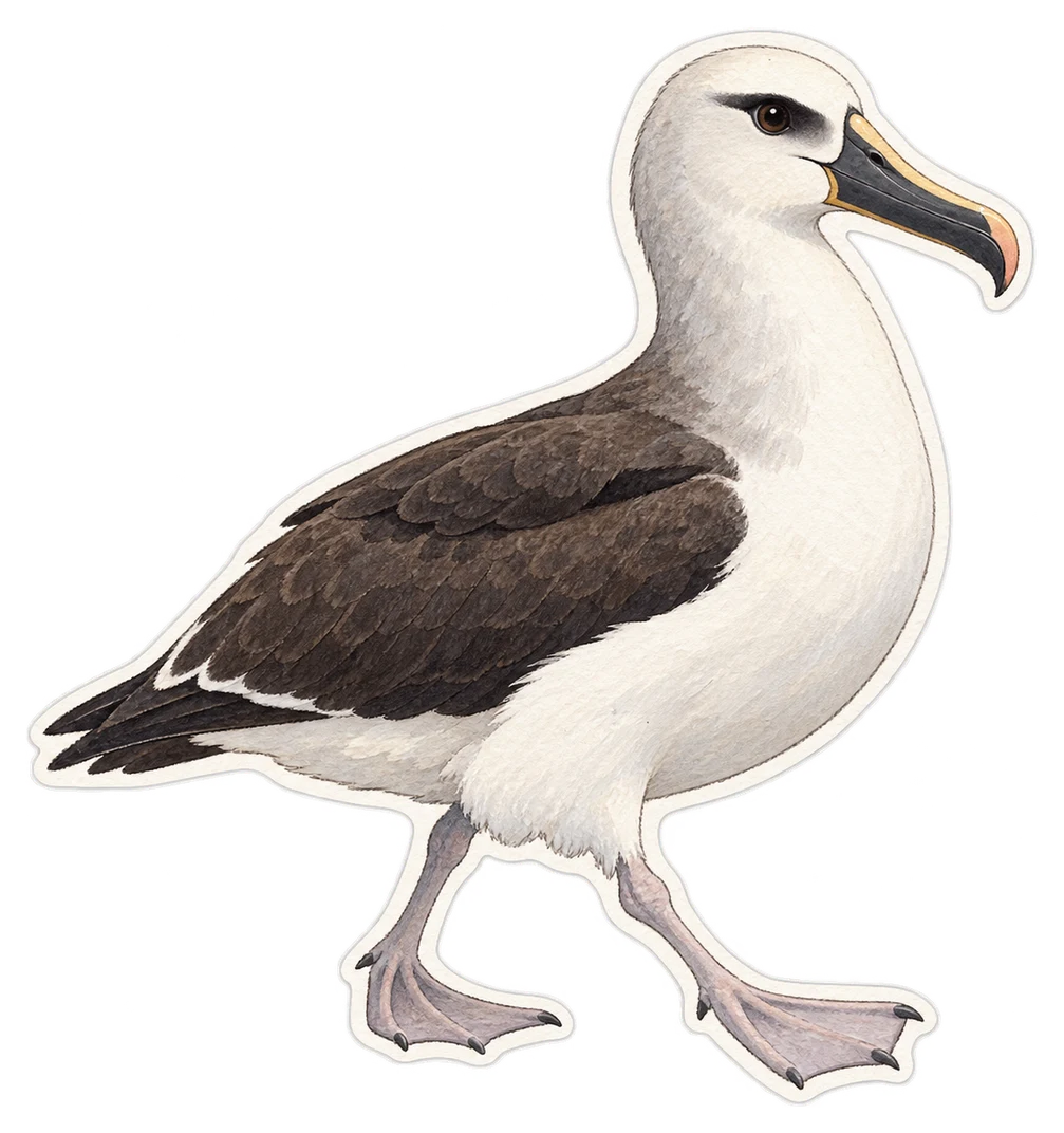 L'albatros de Salvin (Thalassarche salvini)