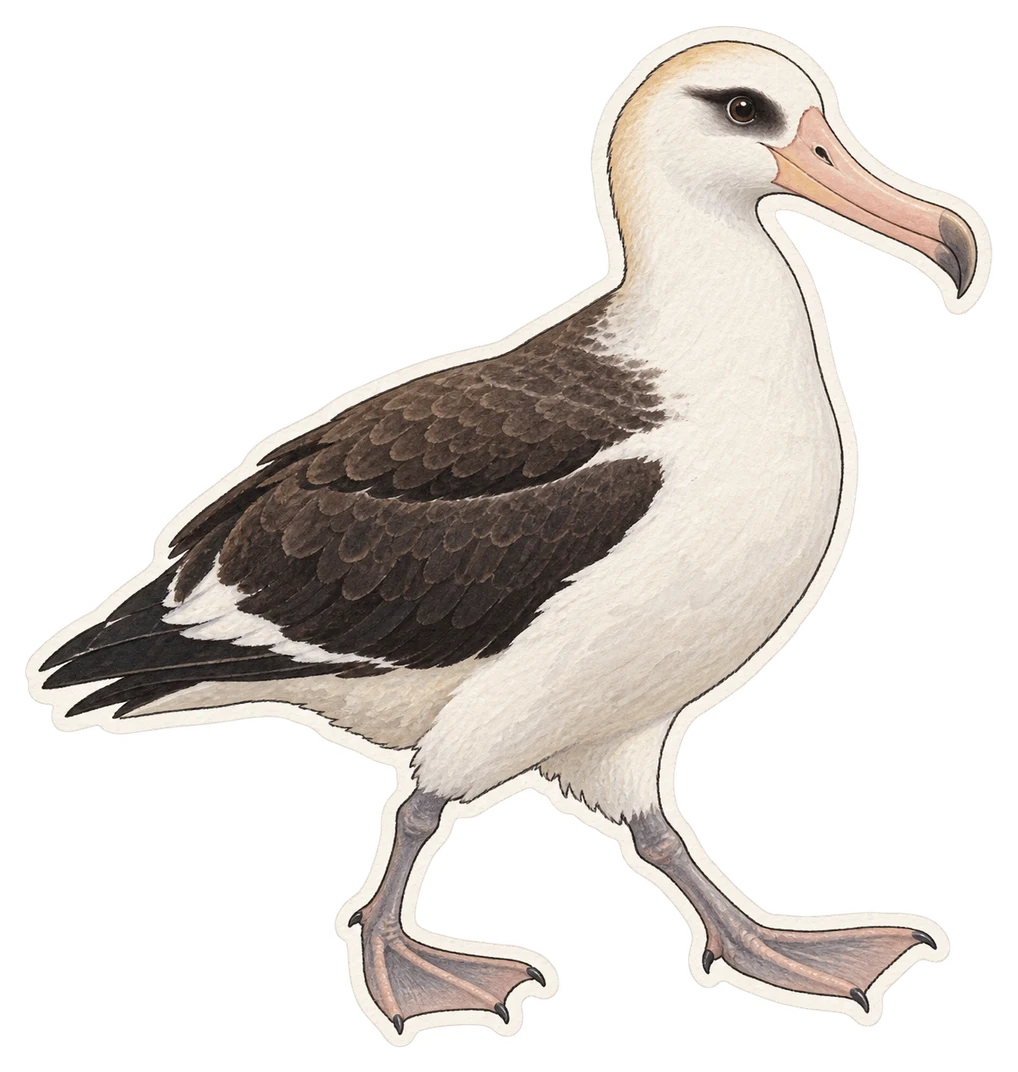 L'albatros de Sanford (Diomedea sanfordi)