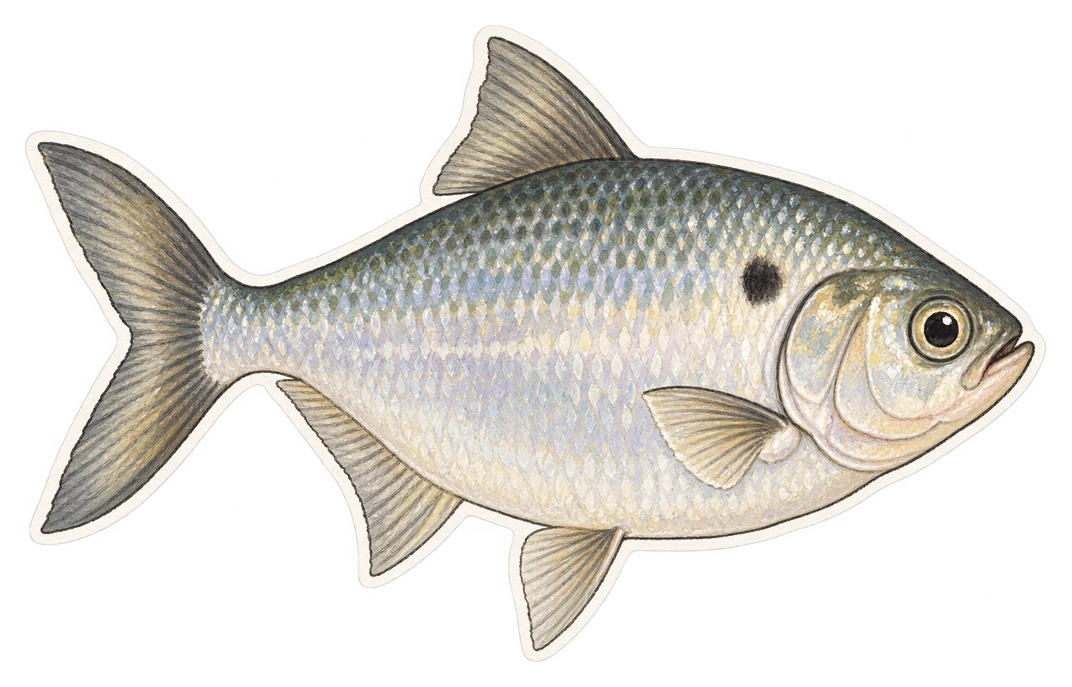 L'alose à gésier (Dorosoma cepedianum)