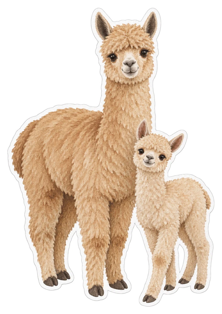 Le petit de l'alpaga