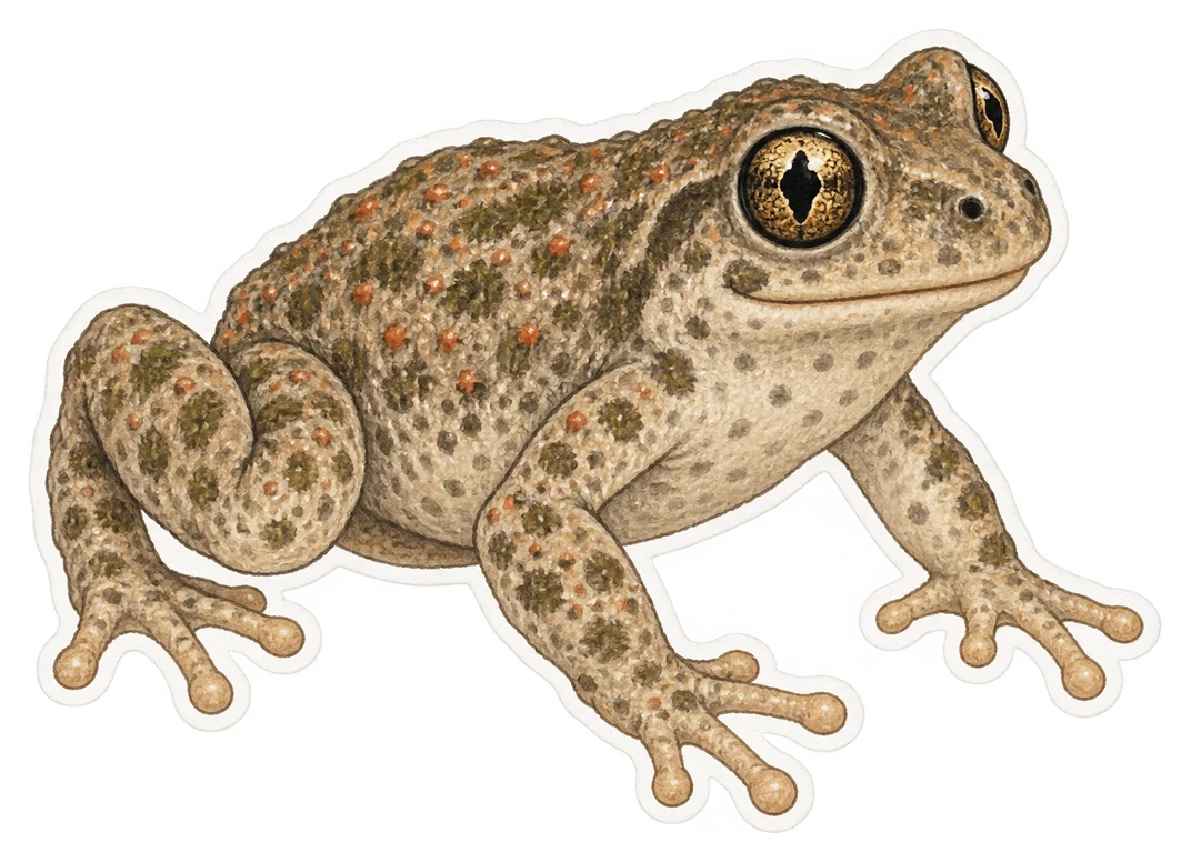 L'alyte ibérique (Alytes cisternasii)