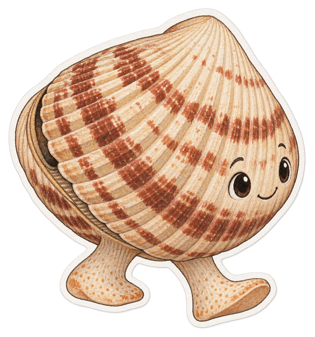 L'amande de mer (Glycymeris glycymeris)