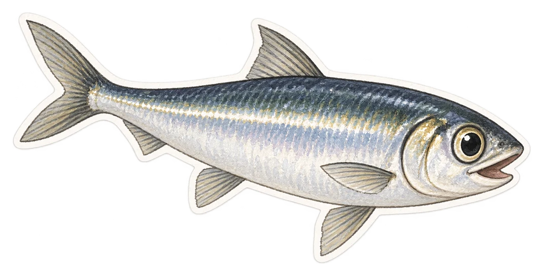 L'anchois (Engraulis encrasicolus)