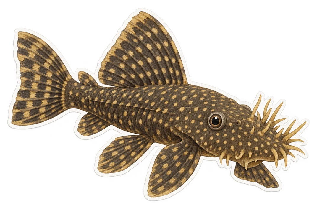 L'ancistrus commun (Ancistrus cirrhosus)