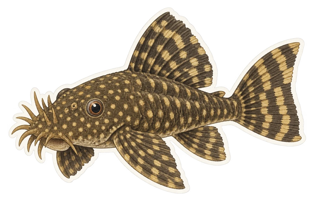 L'ancistrus de Temminck (Ancistrus temminckii)