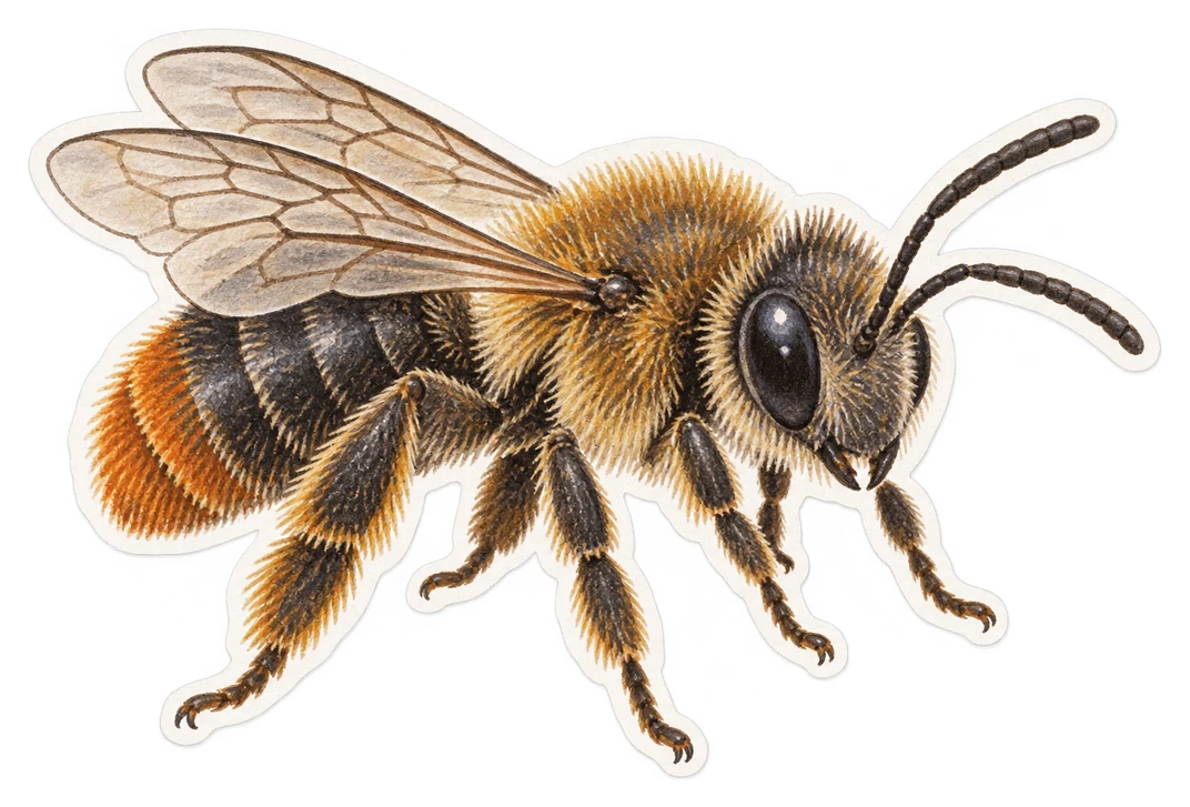 L'andrène nigroaenea (Andrena nigroaenea)