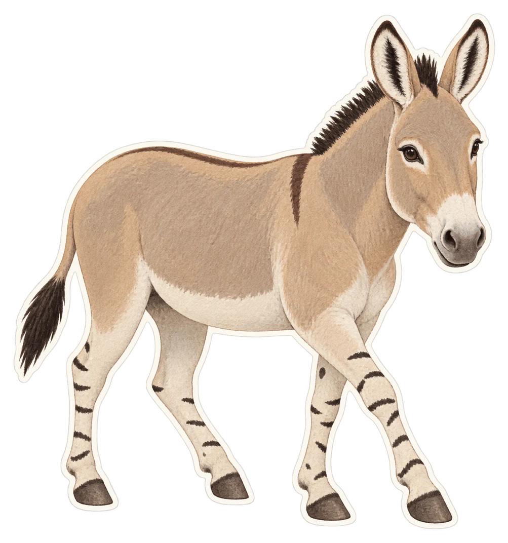 L’âne de Somalie (Equus africanus somaliensis)