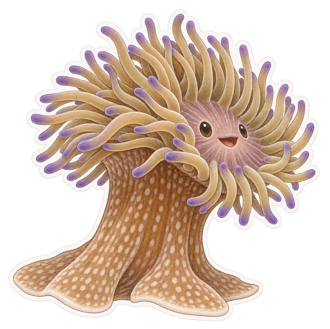 L'anémone magnifique (Heteractis magnifica)