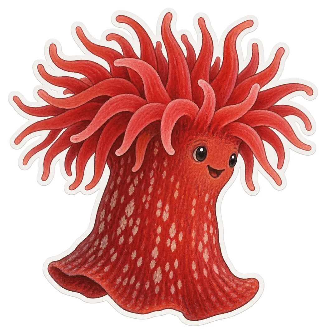 L'anémone tomate (Actinia equina)
