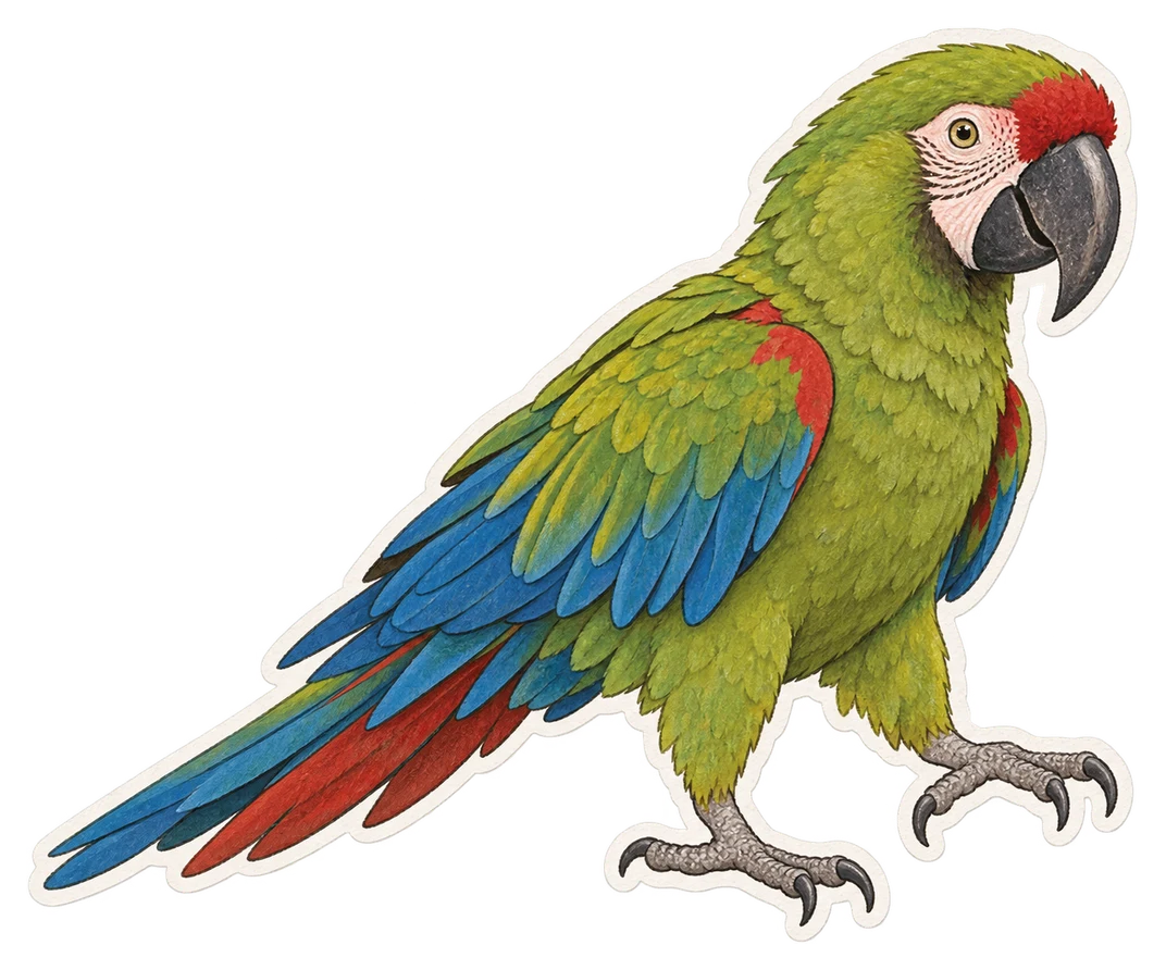 L'ara ambigu (Ara ambiguus)