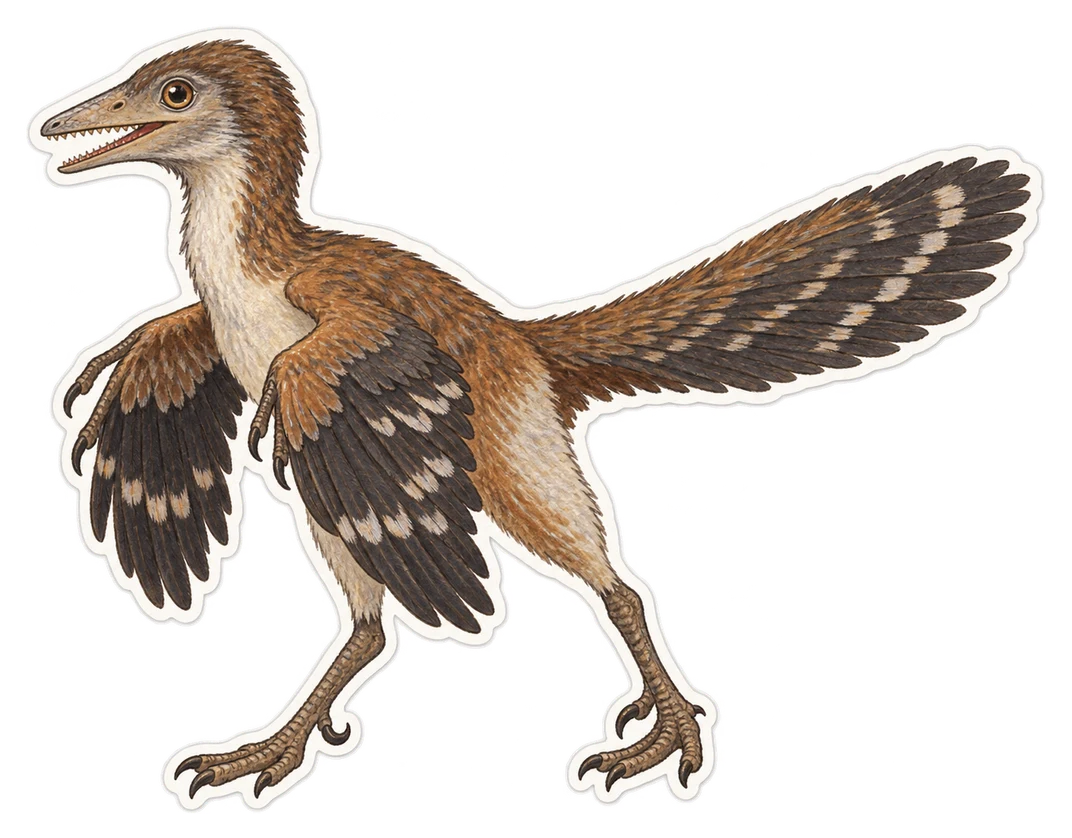 L’archéoptéryx (Archaeopteryx lithographica)