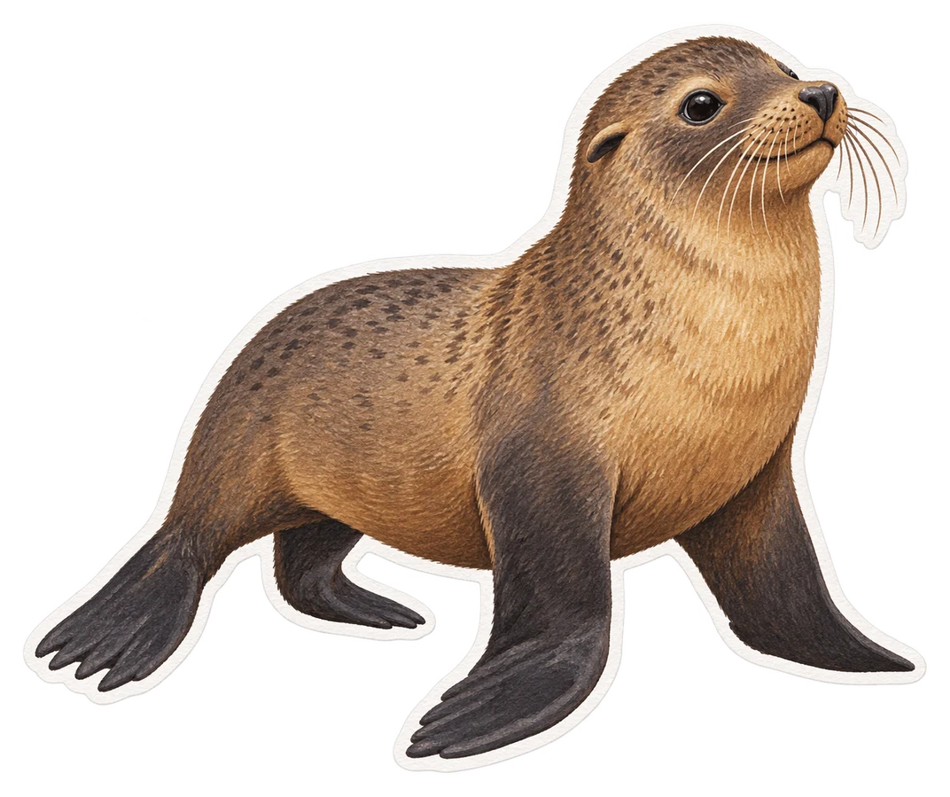 L’arctocéphale des Galápagos (Arctocephalus galapagoensis)