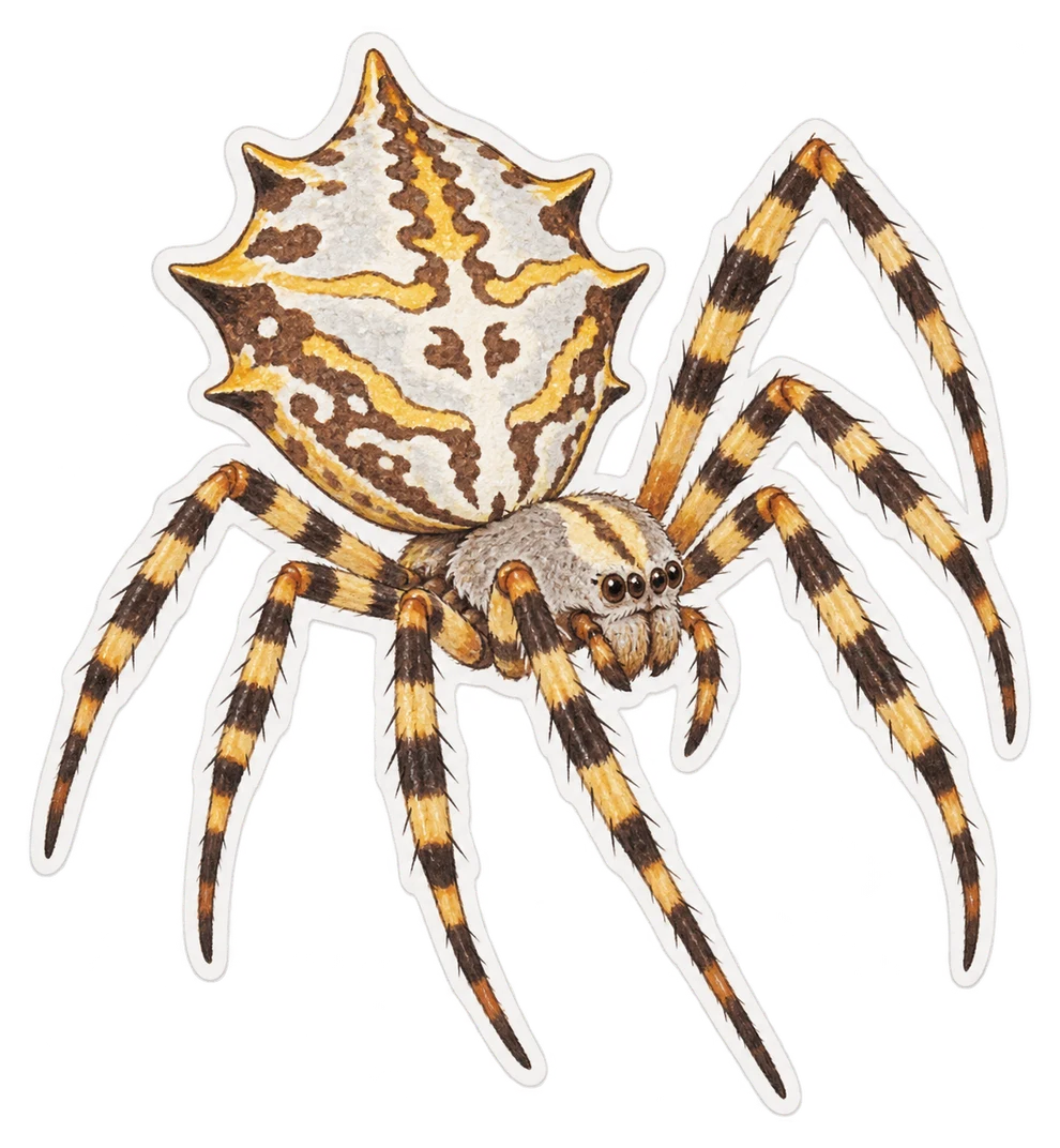 L'argiope argentata (Argiope argentata)