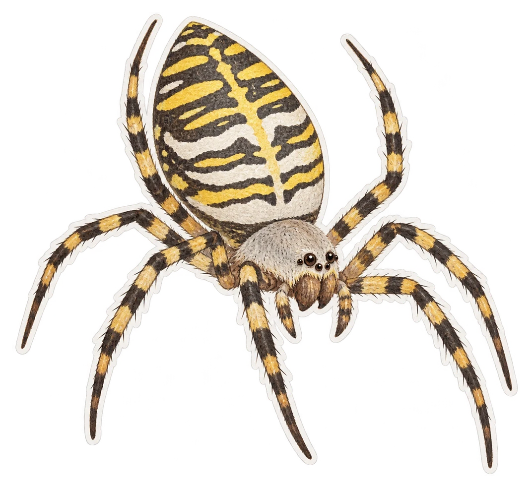 L'argiope de Keyserling (Argiope keyserlingi)