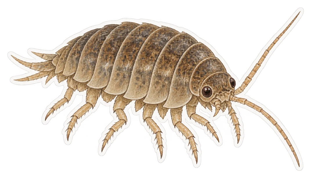 L’aselle aquatique (Asellus aquaticus)