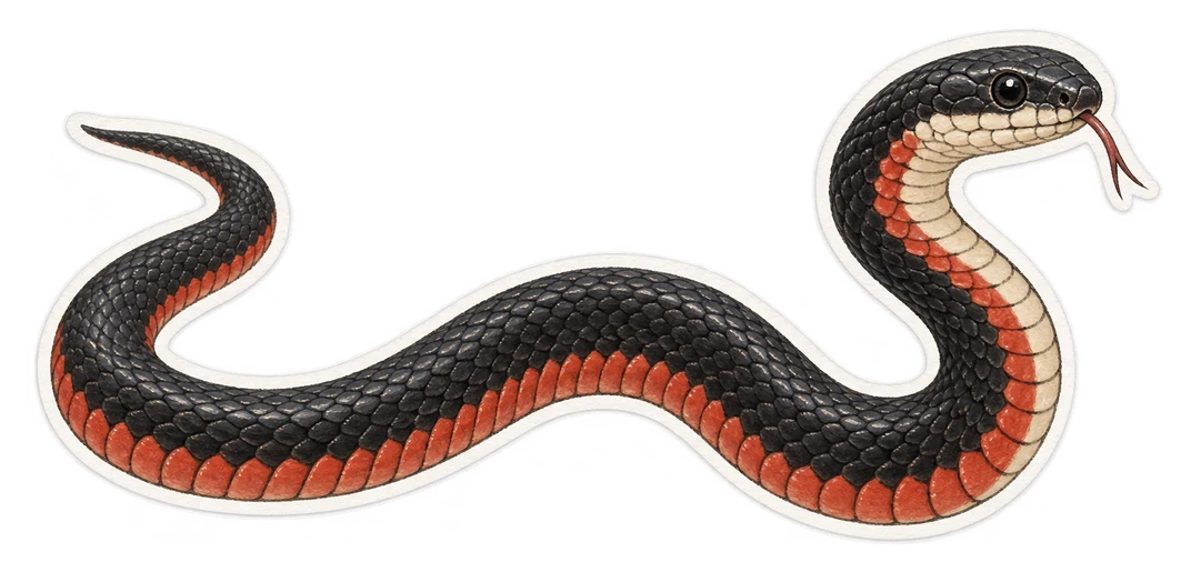 L'aspidélaps lubrique (Aspidelaps lubricus)
