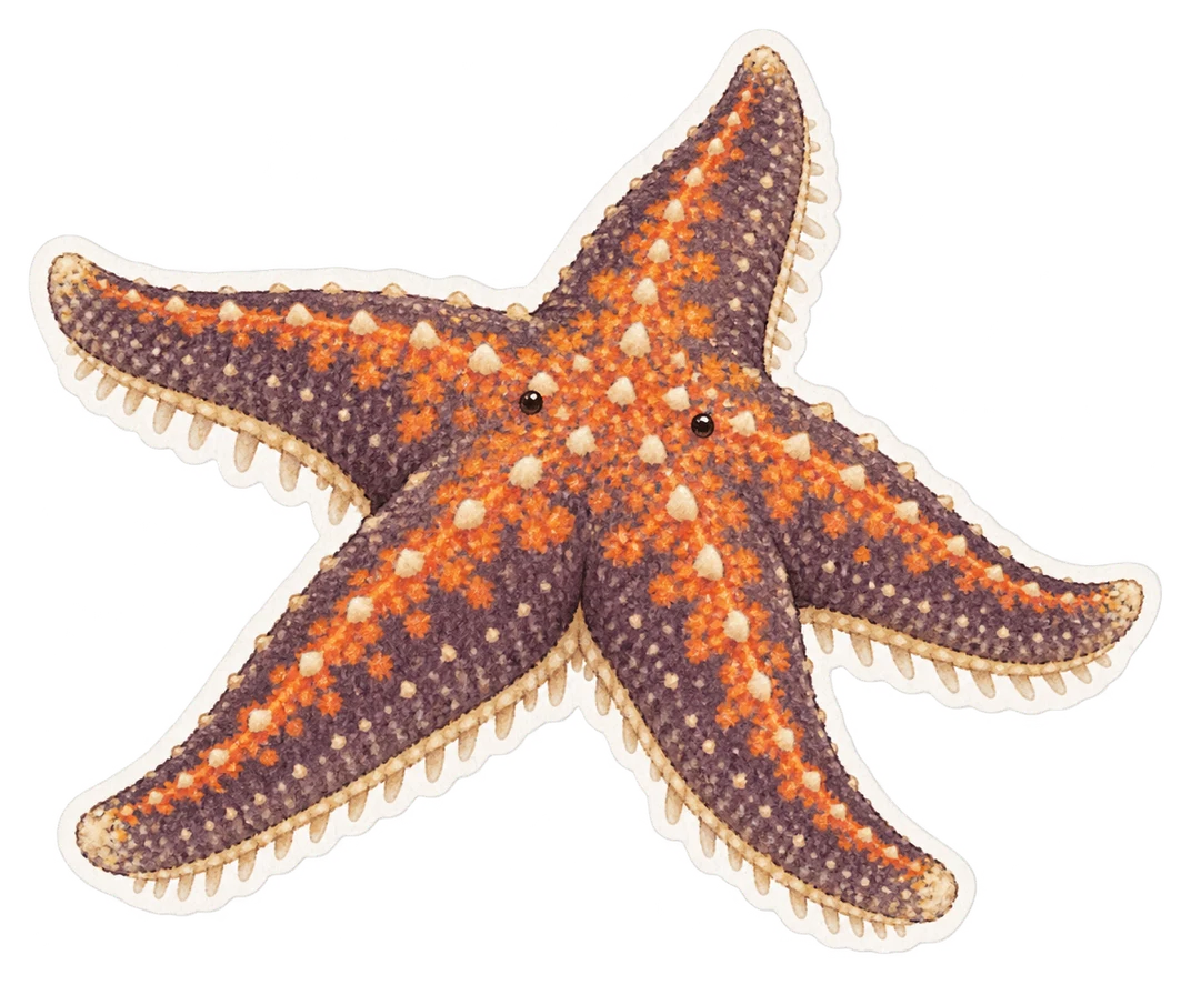 L'asterias amurensis (Asterias amurensis)