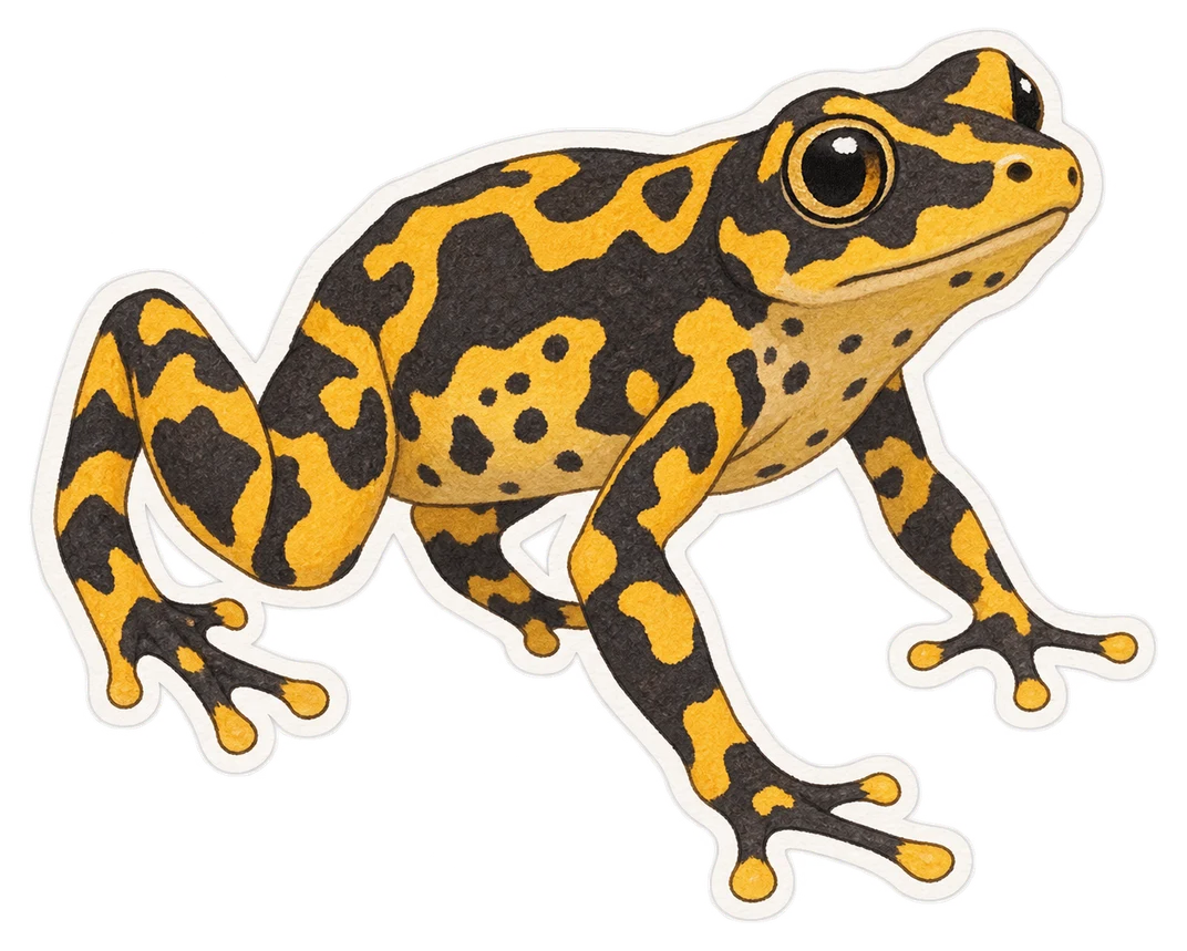 L'atelopus barbotini (Atelopus barbotini)