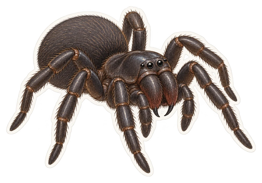L'atrax robuste (Atrax robustus)