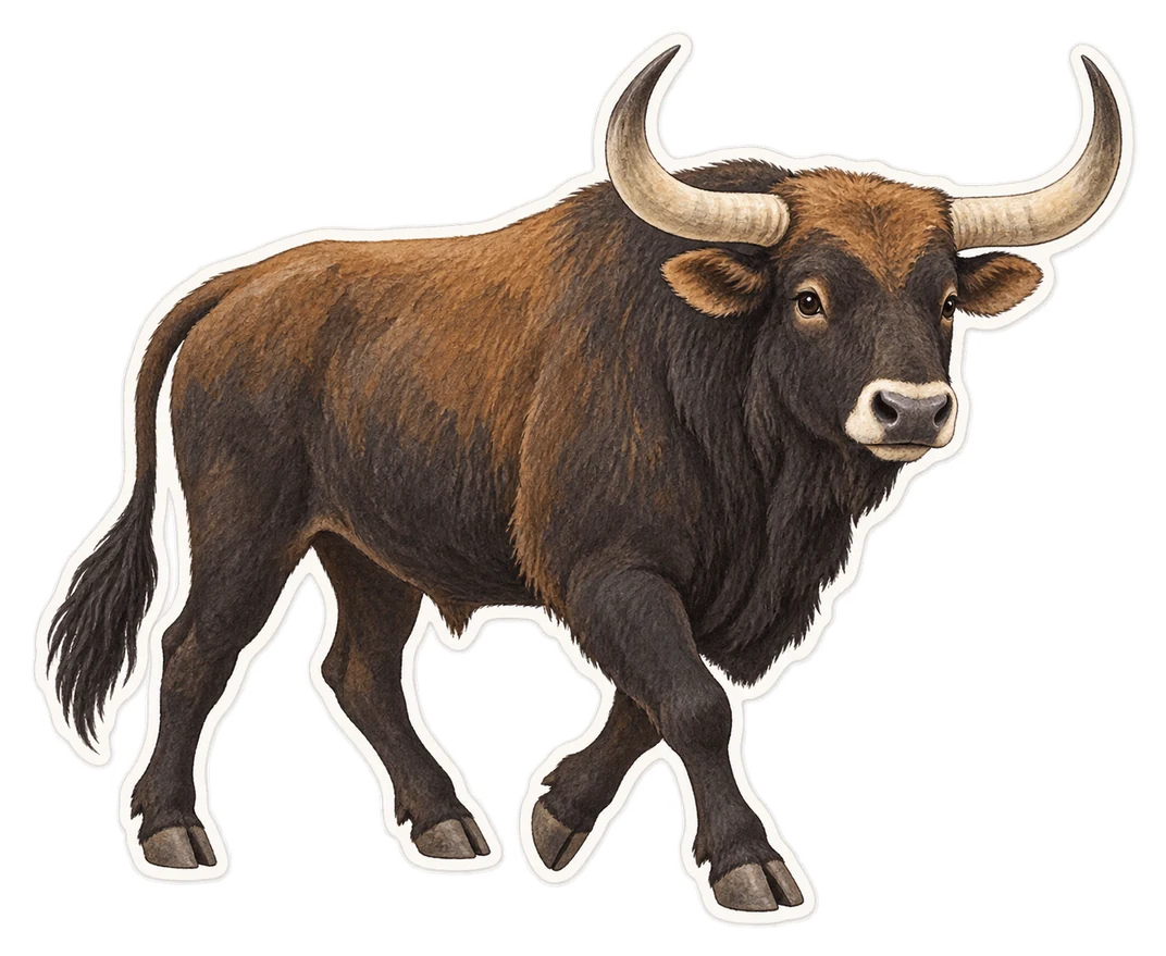 L'aurochs (Bos primigenius)