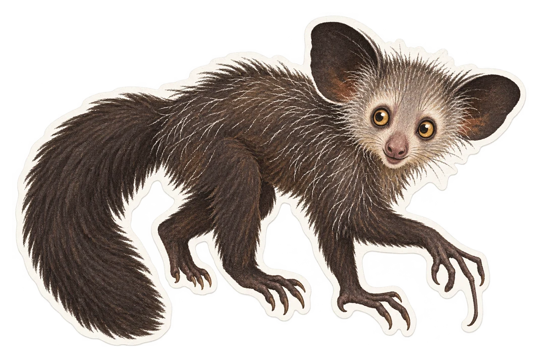 L’aye-aye (Daubentonia madagascariensis)
