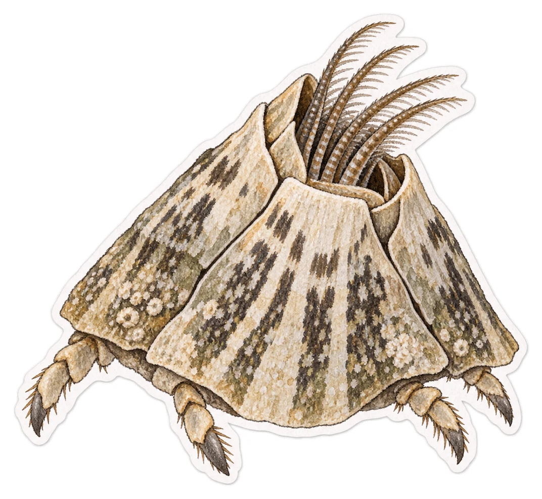 La balane étoilée (Chthamalus stellatus)