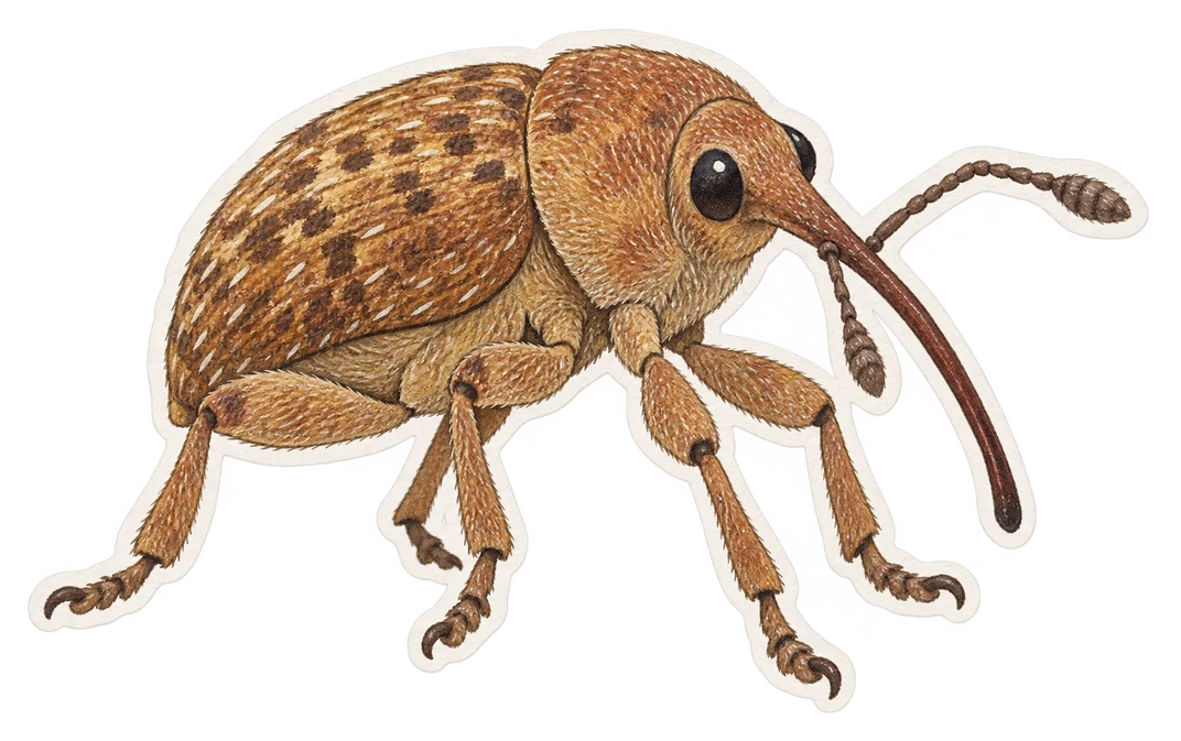 Le balanin du gland (Curculio glandium)