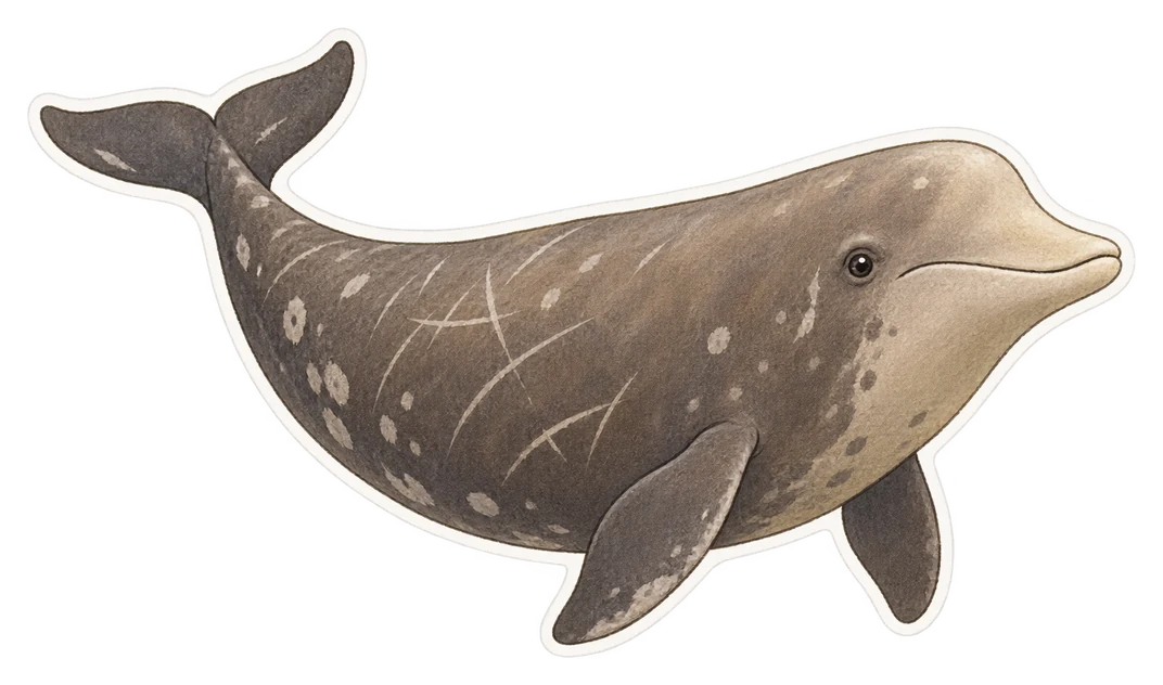 La baleine à bec de Baird (Berardius bairdii)