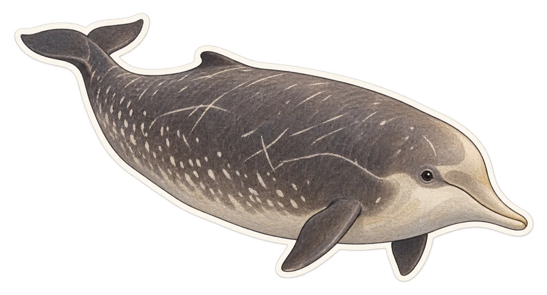 La baleine à bec de Longman (Indopacetus pacificus)