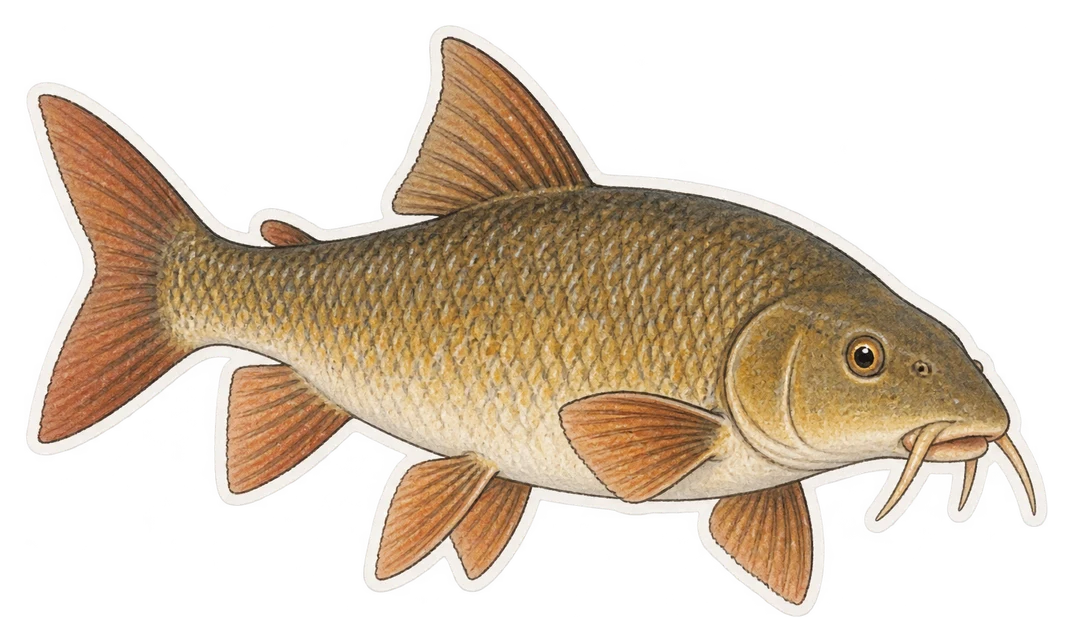 Le barbeau fluviatile (Barbus barbus)