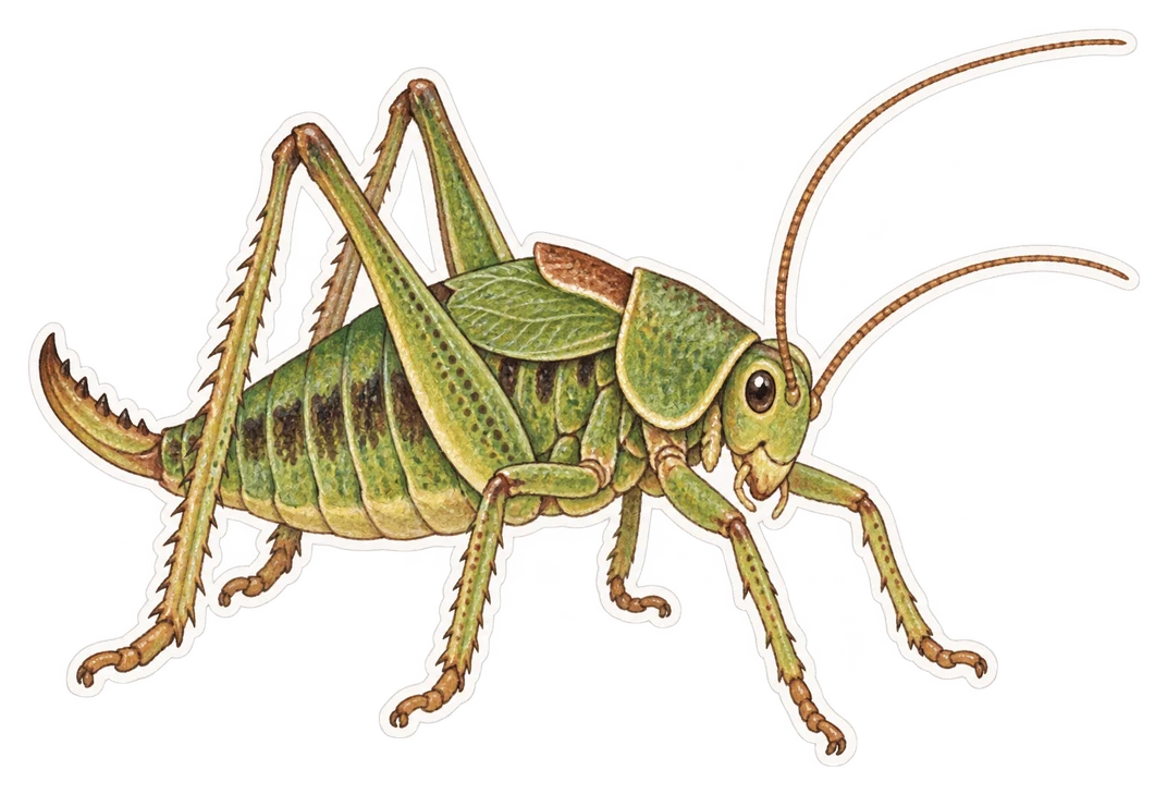 Le barbitiste dentelé (Polysarcus denticauda)