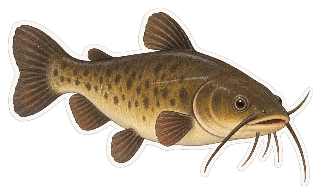 La barbotte brune (Ameiurus nebulosus)
