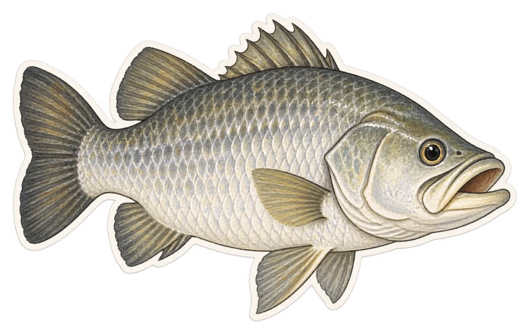 Le barramundi (Lates calcarifer)