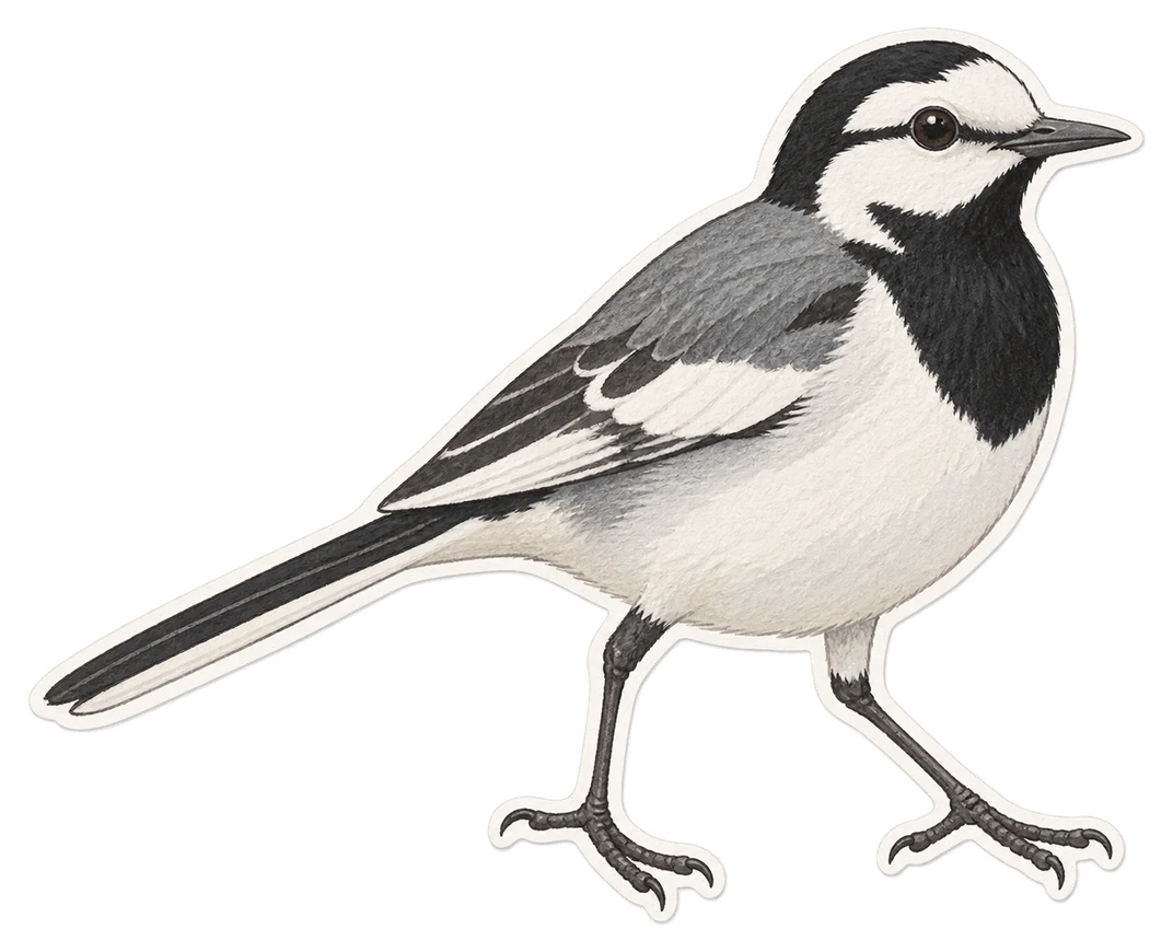 La bergeronnette du Japon (Motacilla grandis)