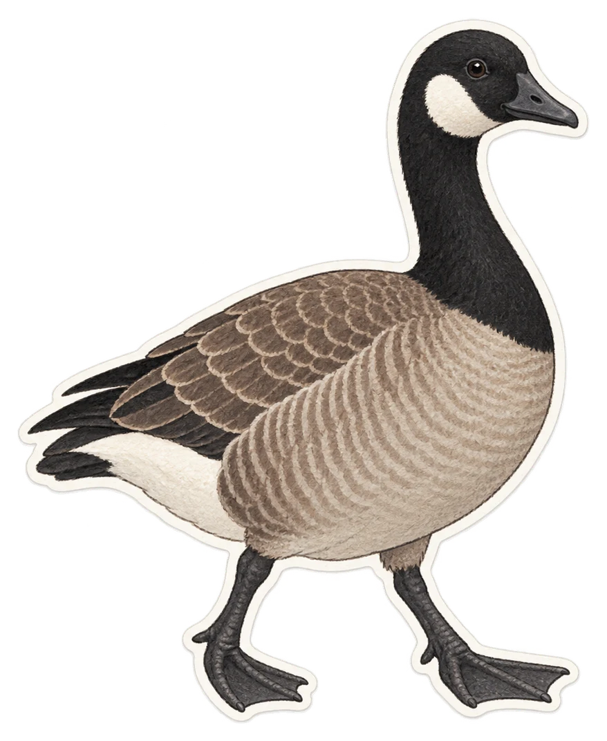 La bernache de Hutchins (Branta hutchinsii)