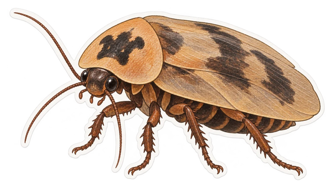 La blabère géante (Blaberus giganteus)