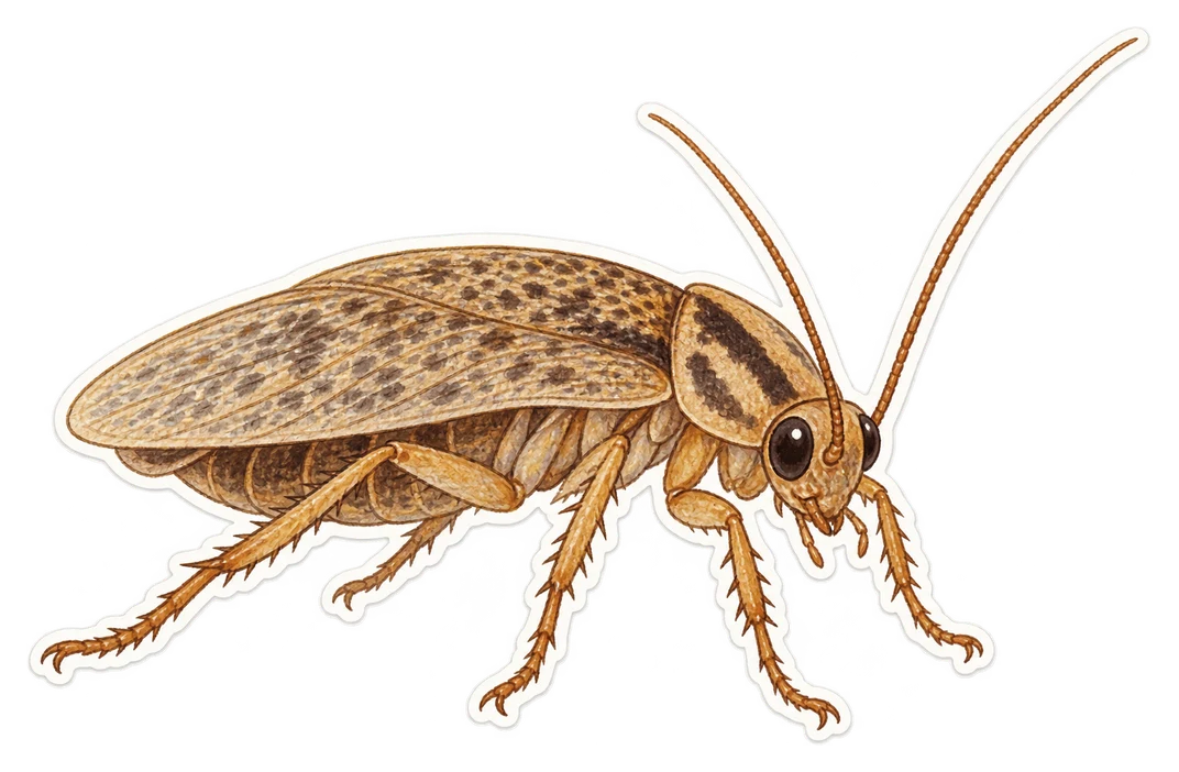 La blatte des jardins (Ectobius lapponicus)