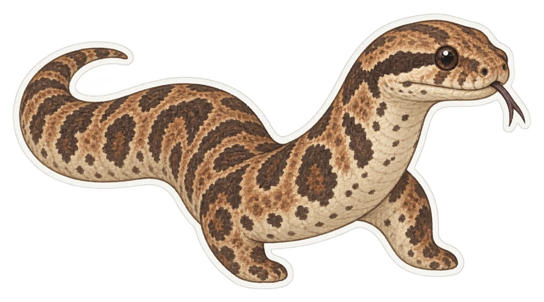 Le boa arboricole de Madagascar (Acrantophis madagascariensis)