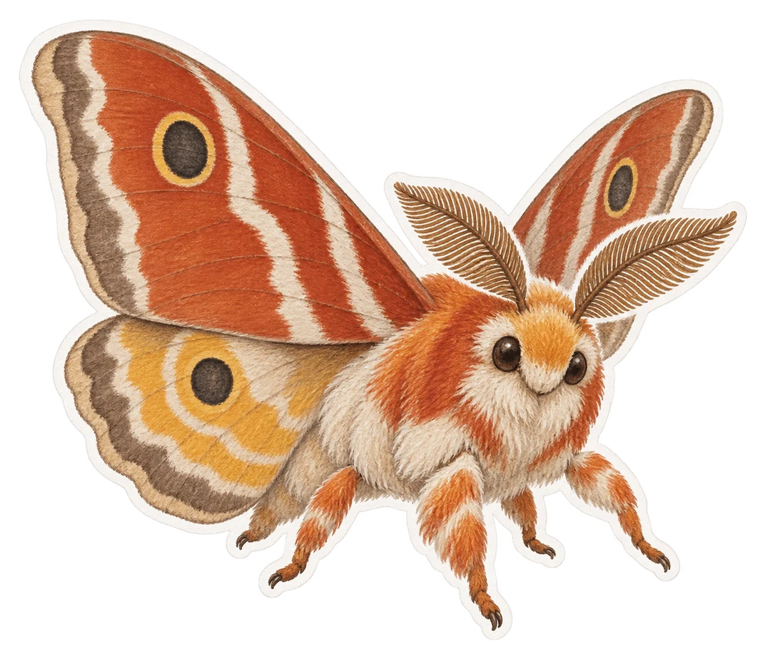 Le bombyx sauvage (Bombyx mandarina)